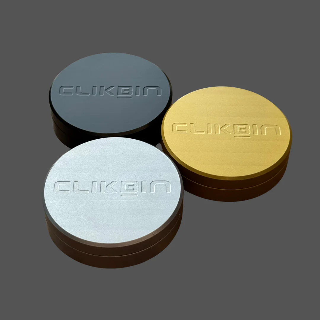 CLIKBIN Gold edition, top view